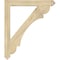 Ekena Millwork Olympic Arts & Crafts Rough Sawn Bracket, Douglas Fir, 4"W x 36"D x 42"H BKT04X36X42OLY03RDF - alternate 4